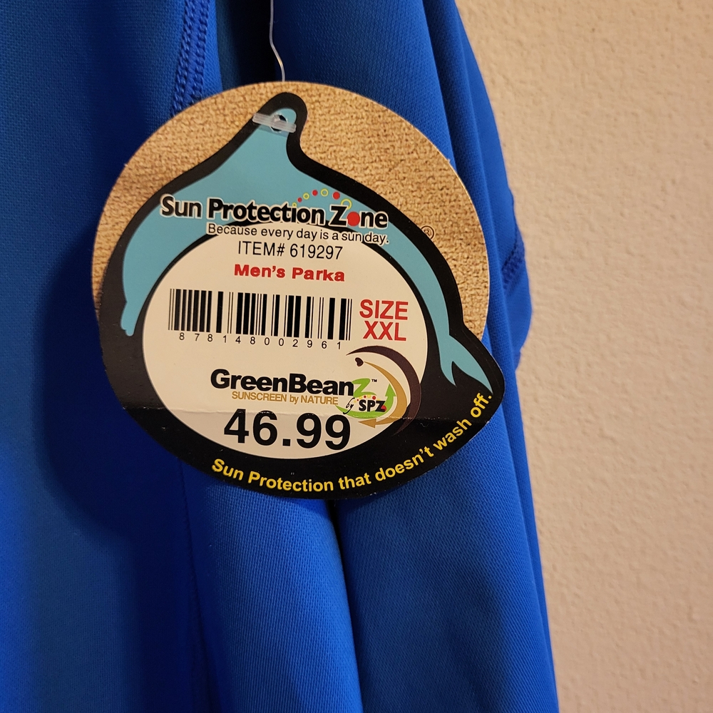 Blue Zip-Up Jacket - Picture 3 of 6